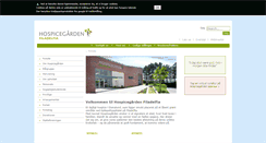 Desktop Screenshot of filadelfiahospice.dk